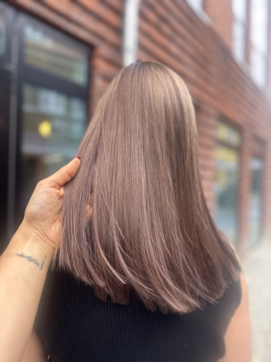 Balayage langt hår SSTUDIO Skive